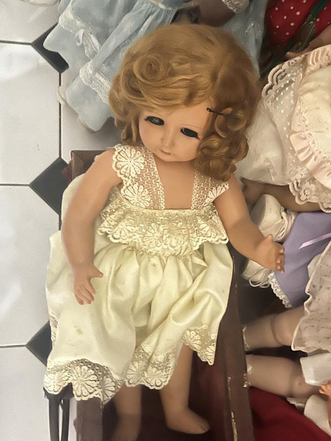 Dolls at the Haunted Doll Museum in Maryborough.