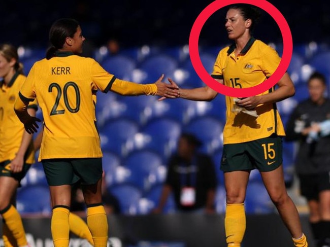 Sam Kerr and Emily Gielnik