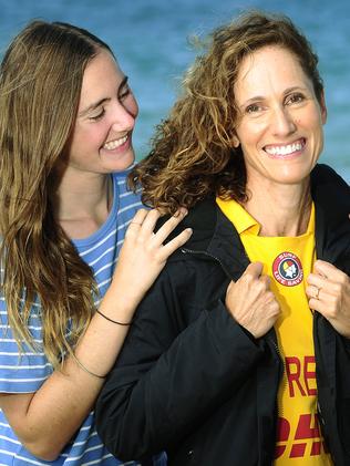 Heather Hawkins with her daughter Rebekah. Picture: John Appleyard