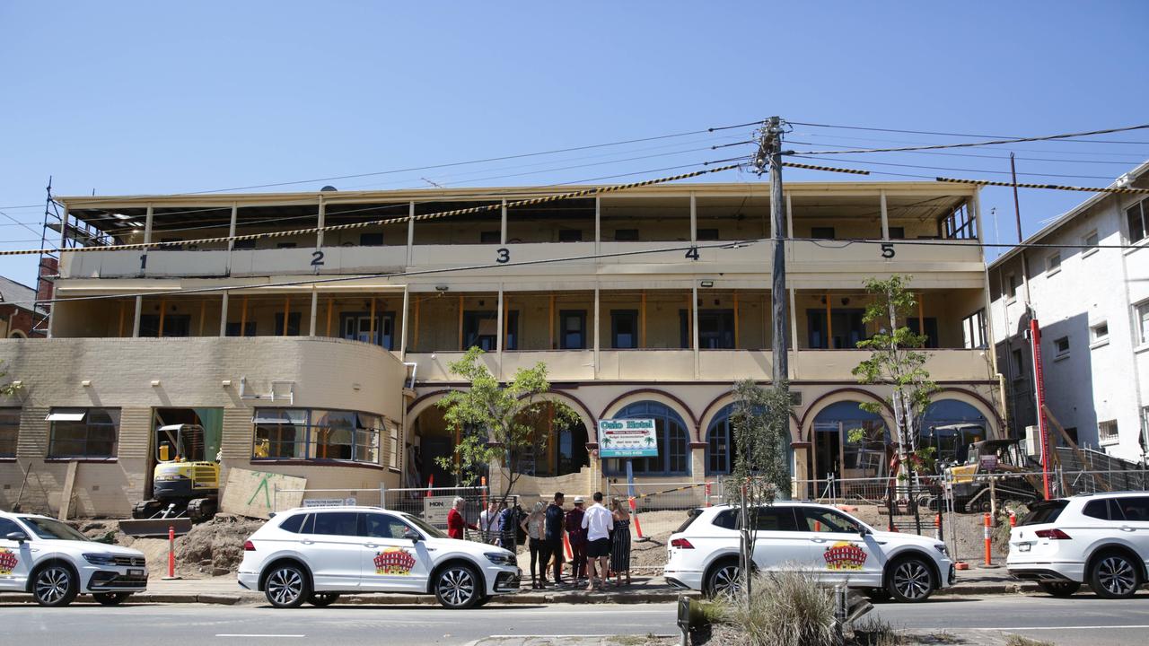 The Oslo Hotel in St Kilda. Picture: Nicole Cleary.