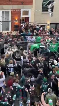Philadelphia Fans Riot In The Streets After The Eagles Lose To The Chiefs