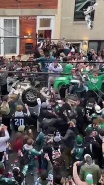 Philadelphia Fans Riot In The Streets After The Eagles Lose To The Chiefs 