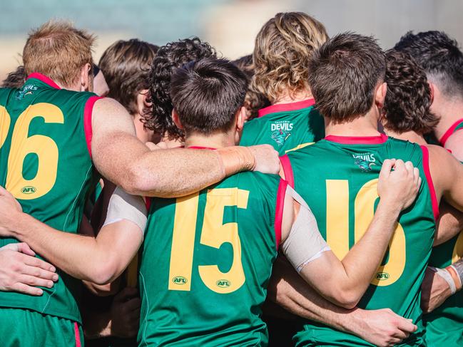 The Devils’ entry into the AFL is not guaranteed. Picture Linda Higginson Solstice Digital
