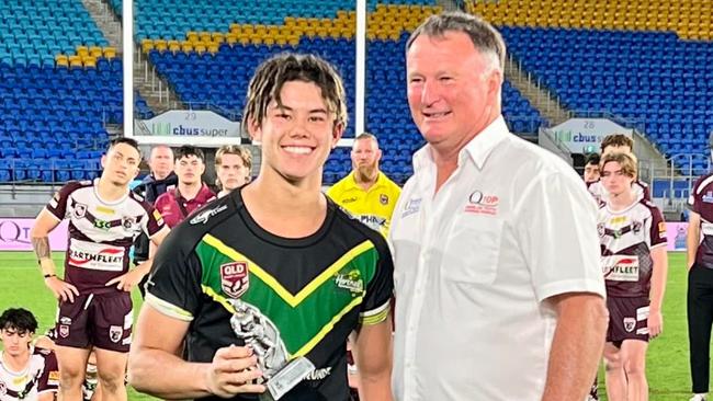 Helensvale Hornets Braydan Wong. Picture: Helensvale Hornets Facebook.