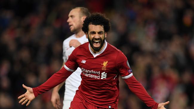 Liverpool's Egyptian midfielder Mohamed Salah