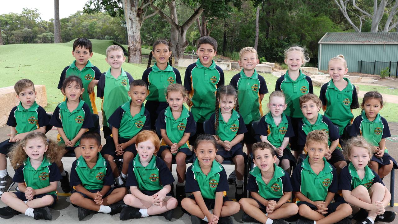 My First Year: Musgrave State School Prep Silver. Front Row: May, Coen, Phoenix, Mia, Jude, Charlie, Ariya. Middle Row: Nicolas, Summer, Michael, Maisie, Aria, Luna, Maximus. Back Row: Zayn, Harry, Korah, Kendall, Joseph, Evangeline. Picture: Glenn Hampson.