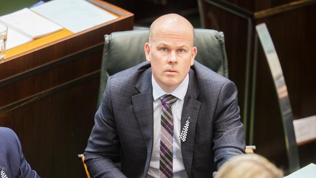 Shane Broad may nominate for the party leadership, but he is not believed to have the same level of support as David O’Byrne. Picture: RICHARD JUPE