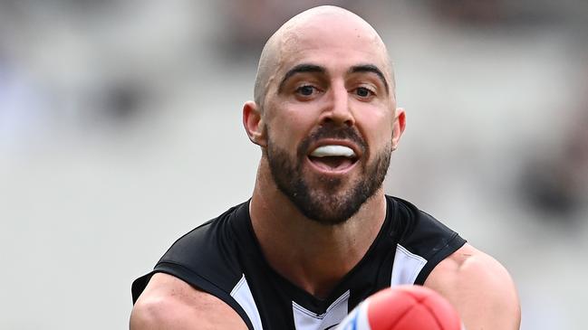 Should the Pies trade Steele Sidebottom? Picture: Quinn Rooney/Getty Images