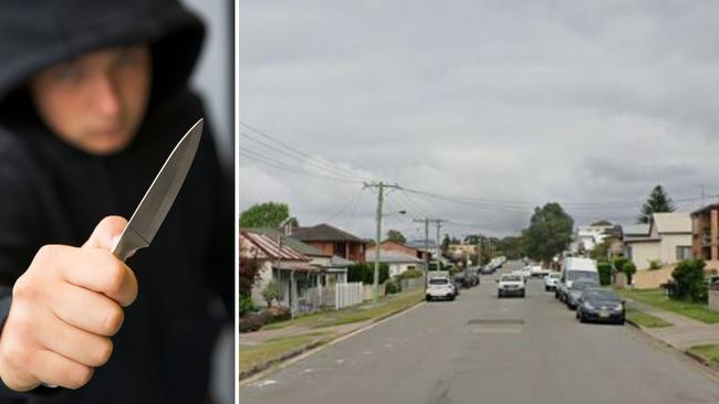 A Gosford Rd, Broadmeadow resident was threatened with a knife by two men who broke into the home at 4am on October 1. Picture: File