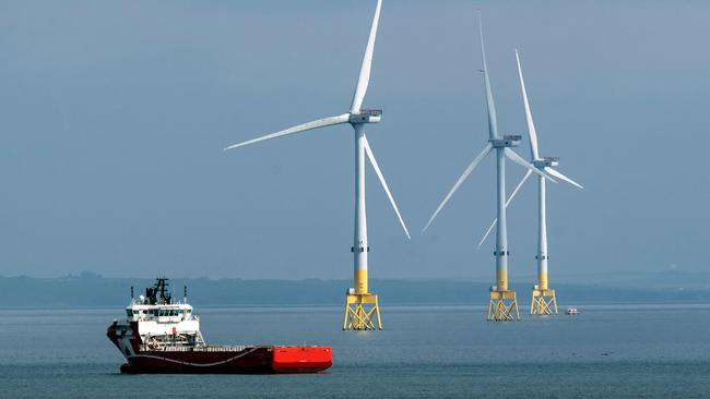 The decision to cancel the Kingston wind farm follows a similar move earlier in the year when the proposed Port MacDonnell offshore wind project was shelved. Picture: Andy Buchanan / AFP