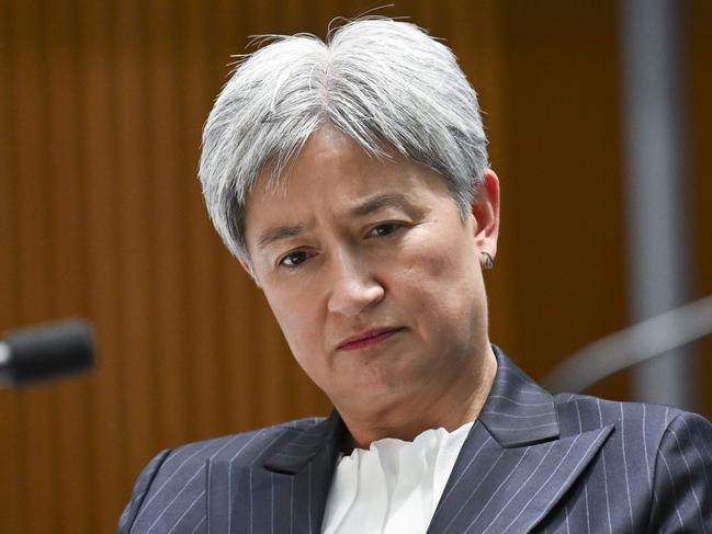 Foreign Minister Penny Wong. Picture: NewsWire / Martin Ollman