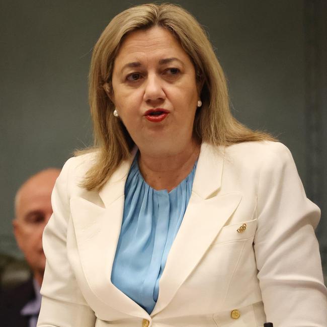 Premier Annastacia Palaszczuk in Question Time. Picture: Liam Kidston