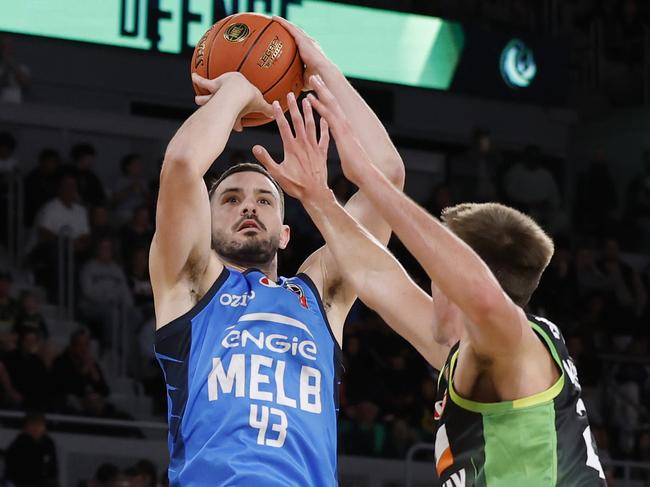 Chris Goulding will suit up for his 450th NBL game. Picture: Getty Images