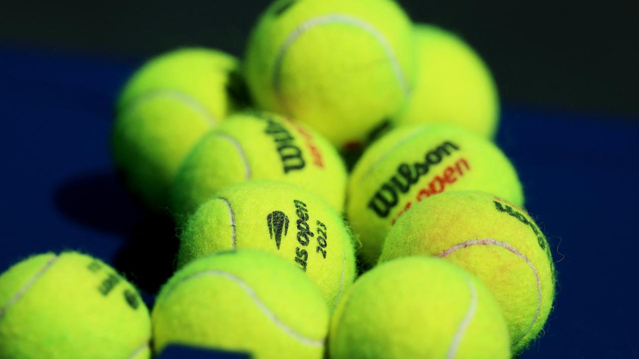 A Grand Slam tournament like the US Open can go through 100,000 tennis balls. Picture: Clive Brunskill / Getty Images via AFP