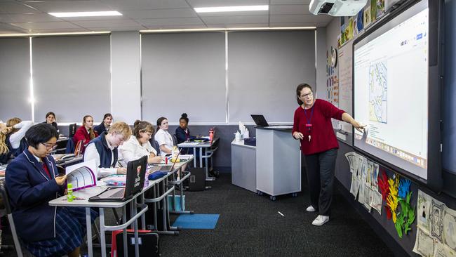 The new draft of the Australian Curriculum is to be released on Thursday. Picture: Aaron Francis