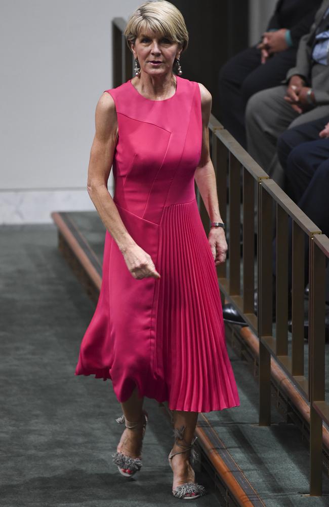 Two Decades Of Julie Bishop Fashion The Advertiser