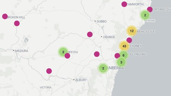 New public preschools - interactive map