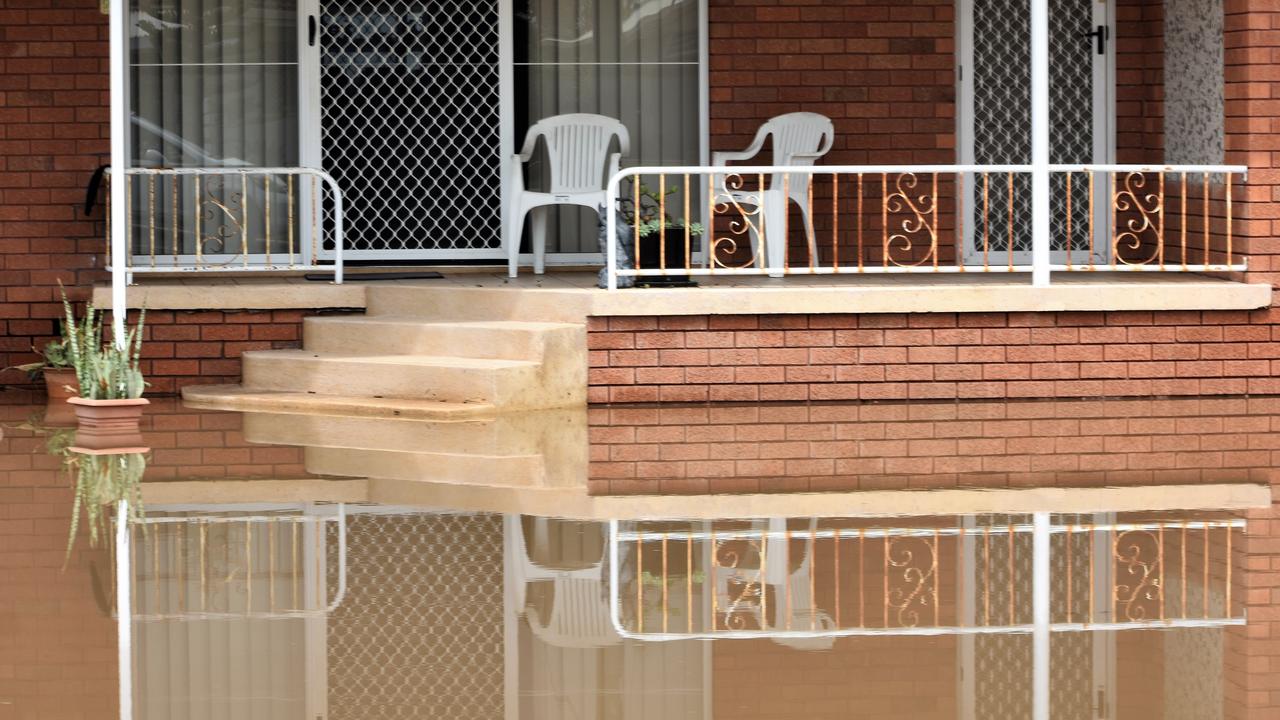 Floods hit the Ballina CBD hard as the clean up process begins on March 4,2022. Picture: Tessa Flemming