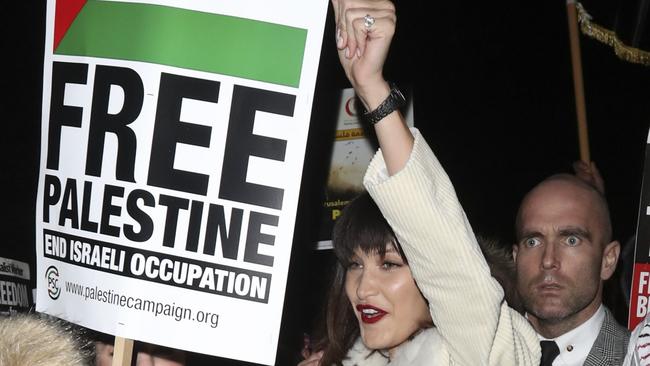 Bella Hadid protests against Donald Trump’s Jerusalem, Israel decision