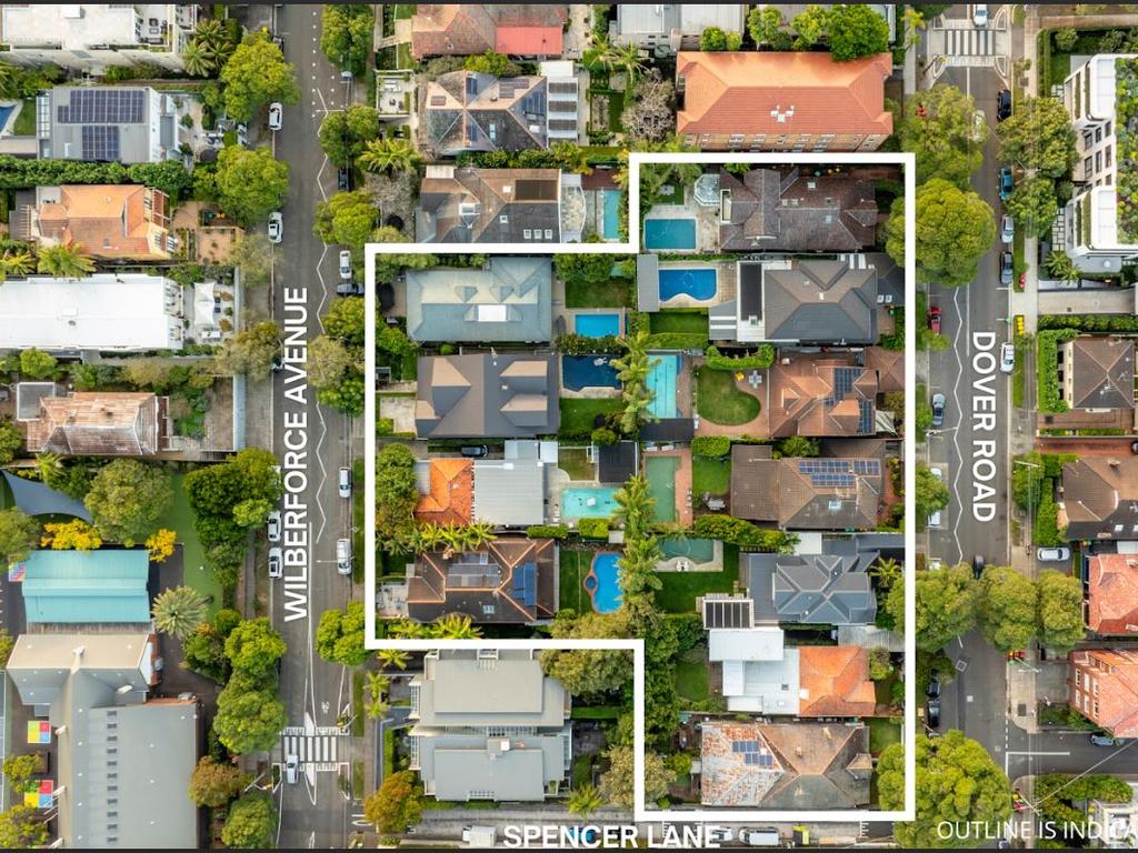 One Sydney street is poised to become a multi-millionaire’s row overnight with 16 neighbours primed to cash in to the tune of $200m.
