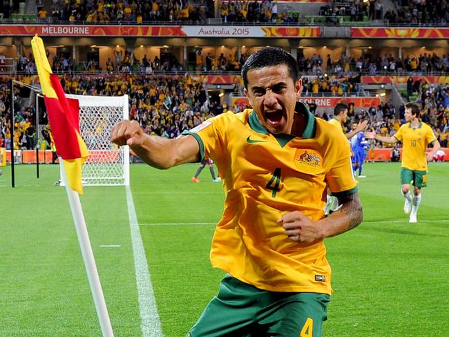 Tim Cahill has been responsible for nine of the 16 goals scored during the Postecoglou era.