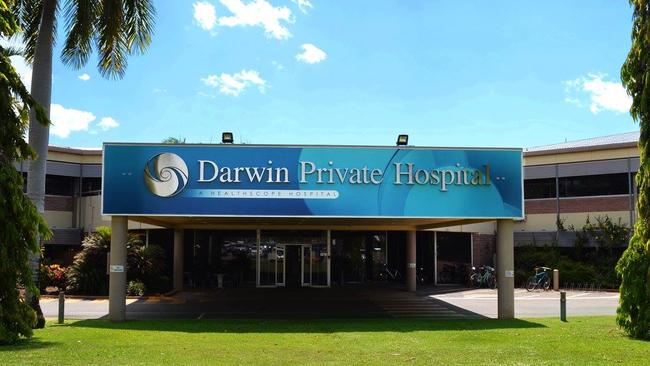 Darwin Private Hospital is operated by Healthscope. Picture: DPH