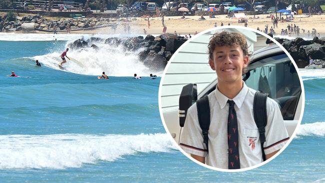 Sunshine Coast teen, Rhy North, 16, saves swimmer’s life at Noosa Groyne Beach