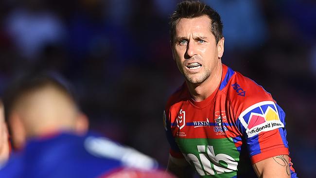 Mitchell Pearce could force his way into origin contention. Image: Ian Hitchcock/Getty Images