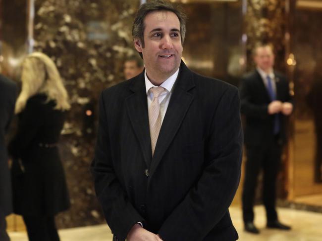 Donald Trump’s personal lawyer Michael Cohen has reportedly been subpoenaed by the House intelligence committee. Picture: AP/Richard Drew