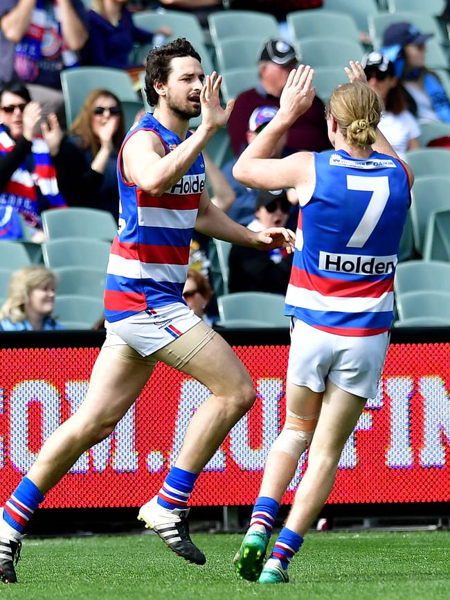 Central's John Butcher booted six goals against South Adelaide on Saturday. Picture: Bianca De Marchi