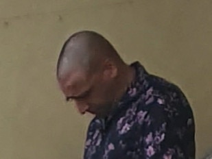 John William Hawke pleaded guilty in Mackay Magistrates Court to failing to provide a specimen of breath, possessing dangerous drugs and possessing a weapon. Picture: Lillian Watkins