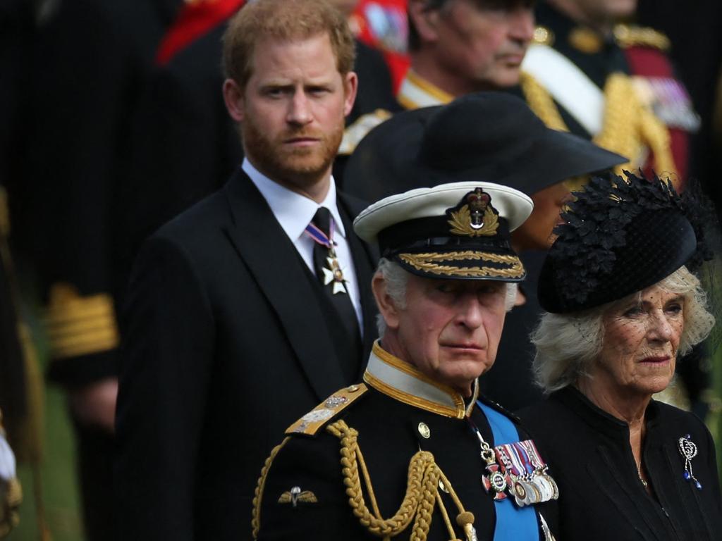 Prince Harry’s relationship with King Charles remains strained. Picture: AFP