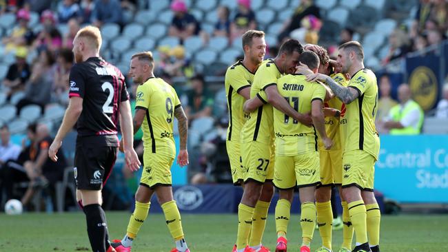 The Wellington Phoenix remain the most complex of logistical issues for the A-League. Picture: Getty