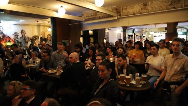 A photo of the Sydney YIMBY launch party earlier this year.