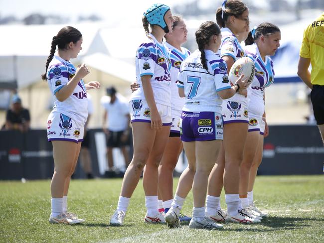 Koori Knockout - Day 4 Girls 17s GF Mindaribba Warriors v Waterloo Storm Monday, 7 October 2024 Hereford St, Bathurst NSW 2795, Australia, Picture Warren Gannon Photography