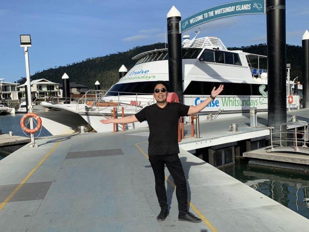 Samuel Li insists a second job has given him the financial freedom to travel and spend more time with his children. Picture: Supplied