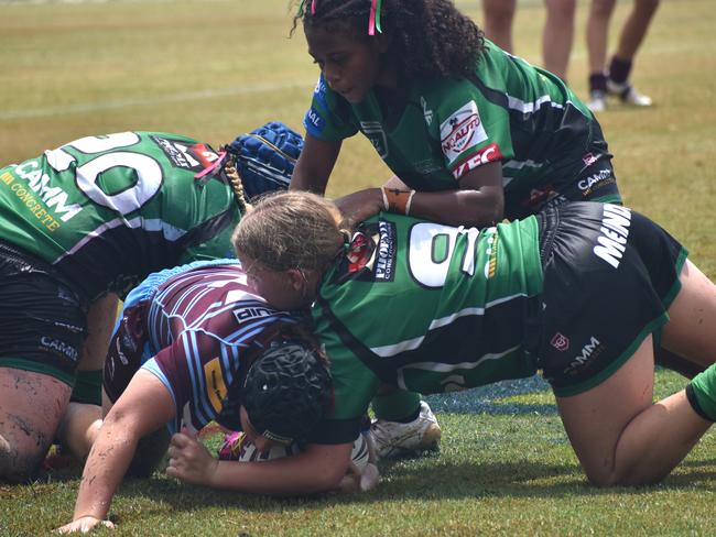 Harvey Norman under-17s, Round 1, CQ Capras versus Townsville Blackhawks at Webb Park, Yeppoon, on February 15, 2025.