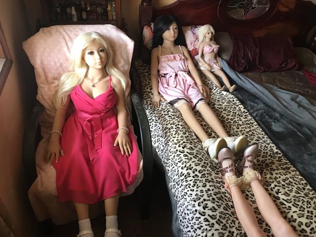 Child like sex doll. Picture: Supplied