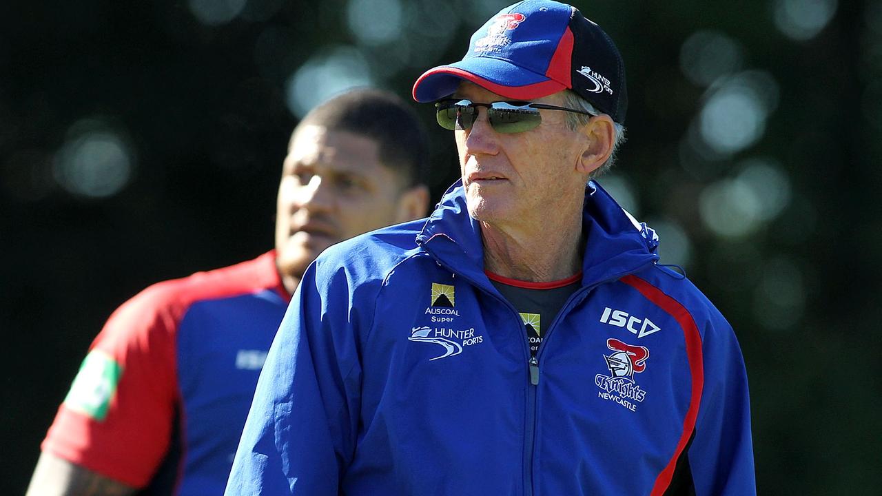 Wayne Bennett had an unhappy tenure at the Knights. Picture: Tony Feder/Getty Images