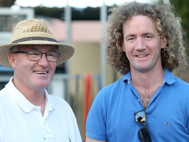 PLEASE HOLD ASK SPORT DESK BRISBANE BEFORE USE. FOR LIFTOUT. Louisa Day with Azkadellia. Trainers John Meagher and Ciaron Maher. Pic Jono Searle.