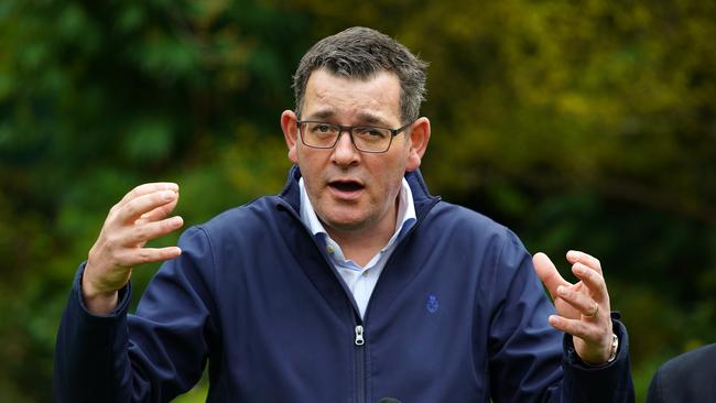 Former Victorian Premier Daniel Andrews announced the state’s withdrawal of the 2026 Commonwealth Games last year. Picture: Luis Enrique Ascui