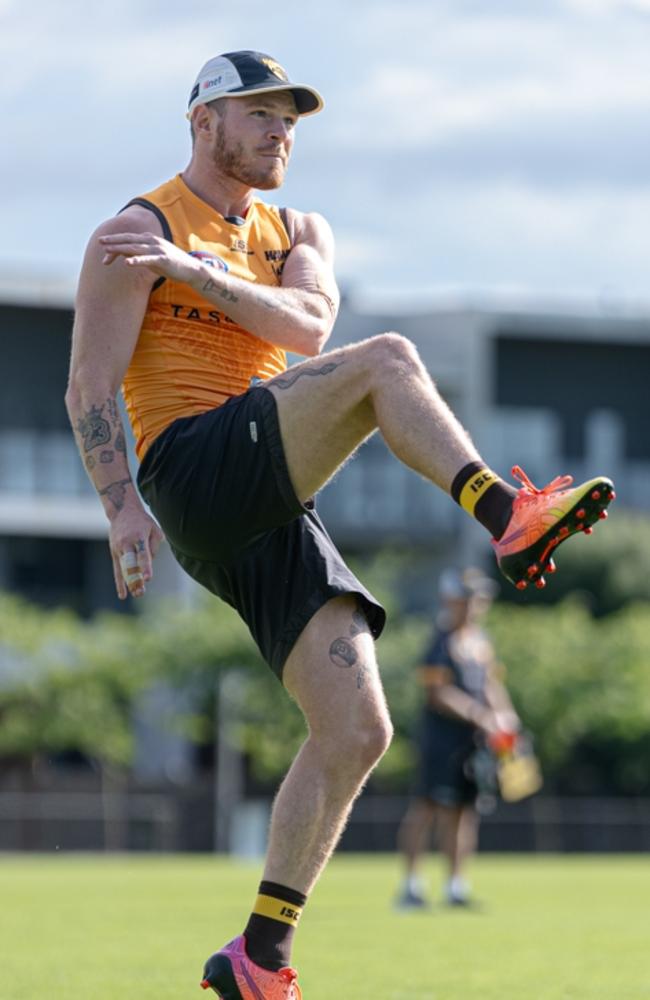 Blake Hardwick could be chucked forward. Picture: Hawthorn FC