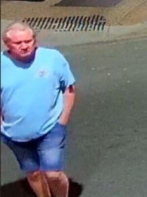 Police are asking for help to identify an unknown man seen walking full clothed into the water at Surfers Paradise beach. Photo: QLD Police