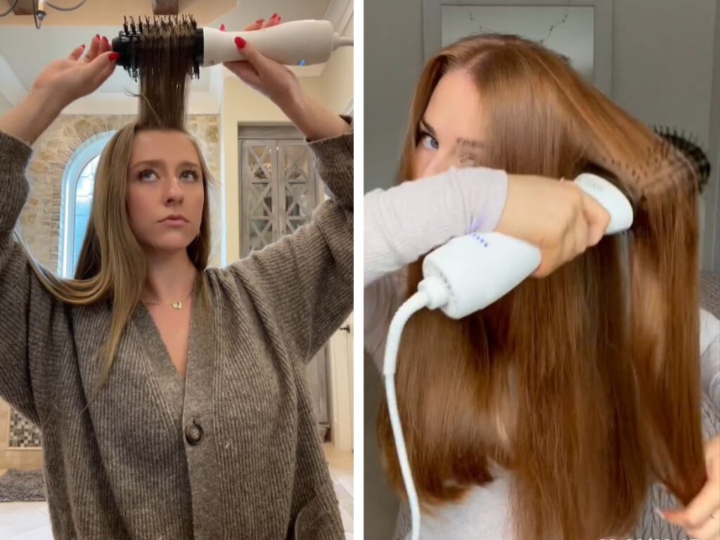 The Bondi Boost Blow Out Brush is on sale. TikTok: /@sadie.mayyyy /@bexdoeshair