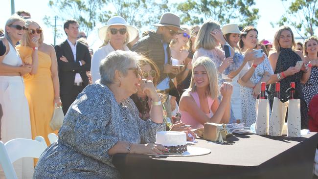 POP UP POLO BUNDABERG 2021: Judging underway for the men's fashion on the field.