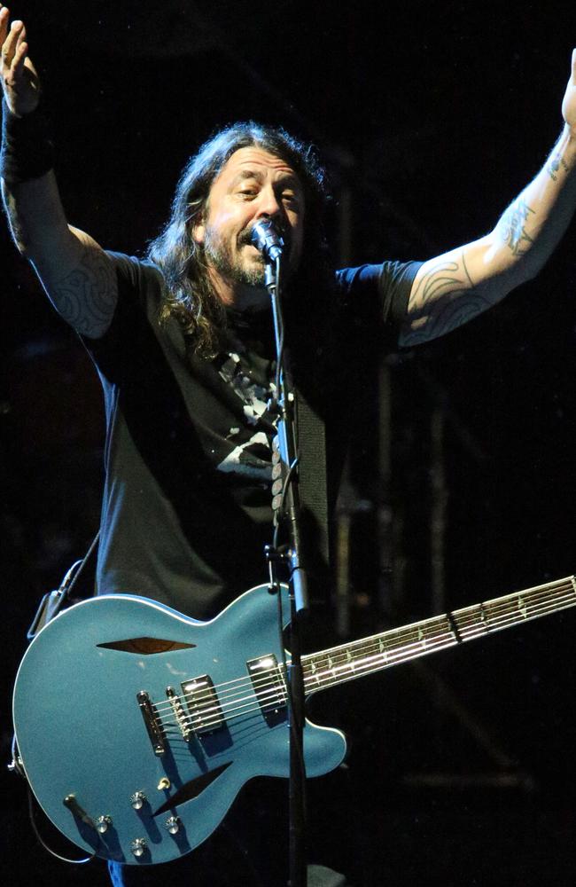 Foo Fighters frontman Dave Grohl. Picture: Mark Wilson