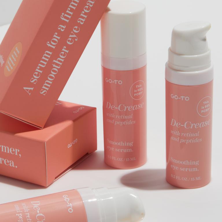 The skincare founder previously said she didn’t believe in eye creams. Picture: Supplied.