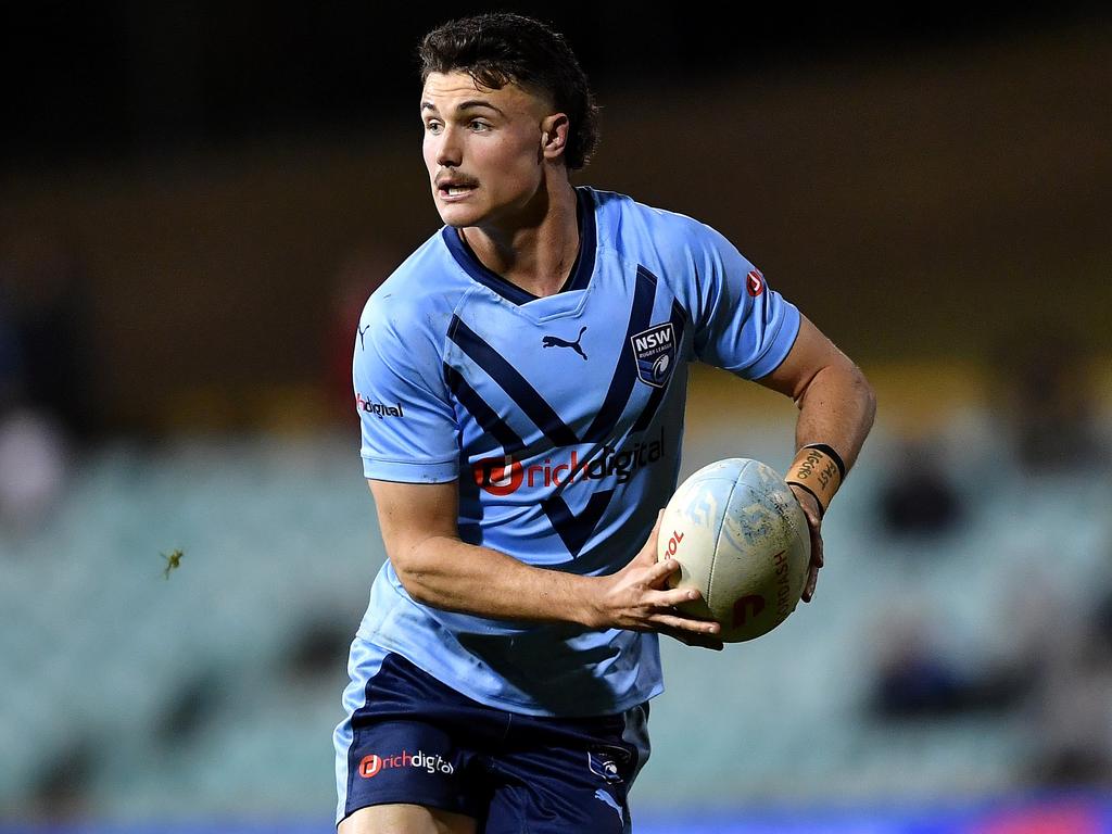 New South Wales U19 star Jonah Pezet will start for the Storm. Picture: NRL Photos