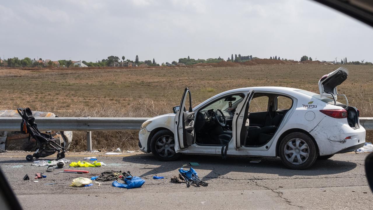 Kfar Aza was one of the hardest hit communities. Picture: Alexi J. Rosenfeld/Getty Images