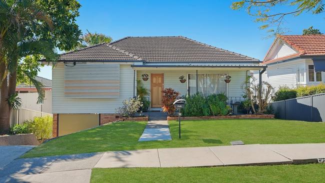 This three-bedroom house at 15 Pangeza St, Stafford Heights, is on the market.